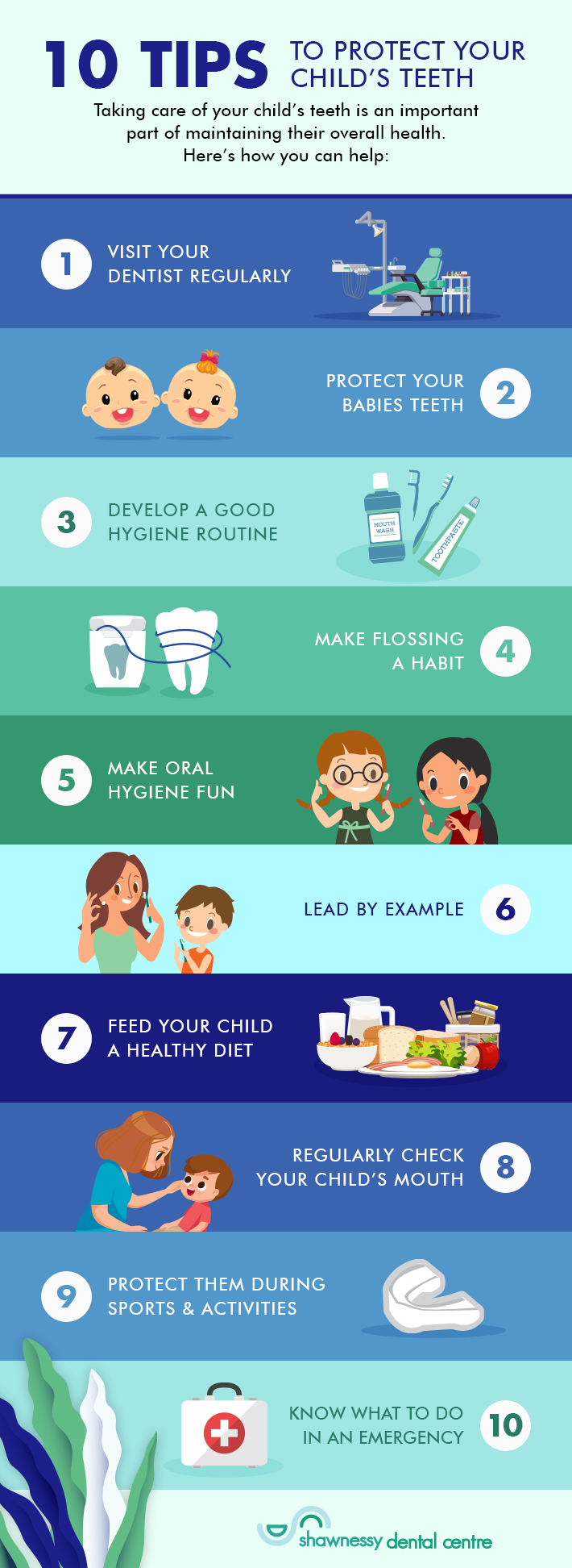 10 Tips to Keep Your Kid’s Teeth Healthy | Calgary, AB