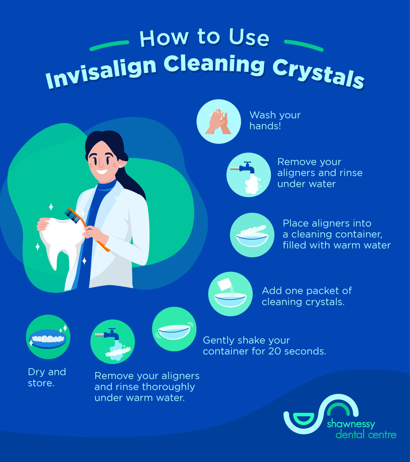 How To Use Invisalign Cleaning Crystals Calgary